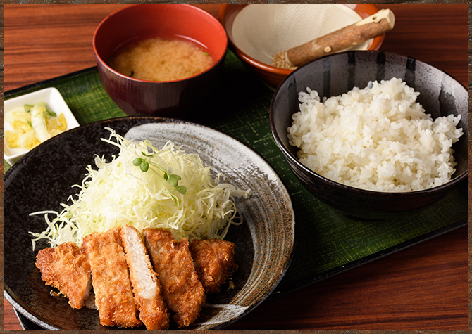 豚ロースカツ定食