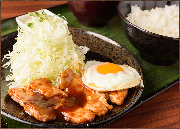 トンテキ定食