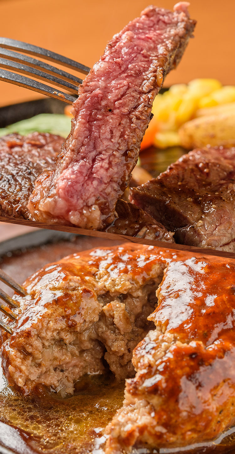 Beef Steak&Hamburger Steak